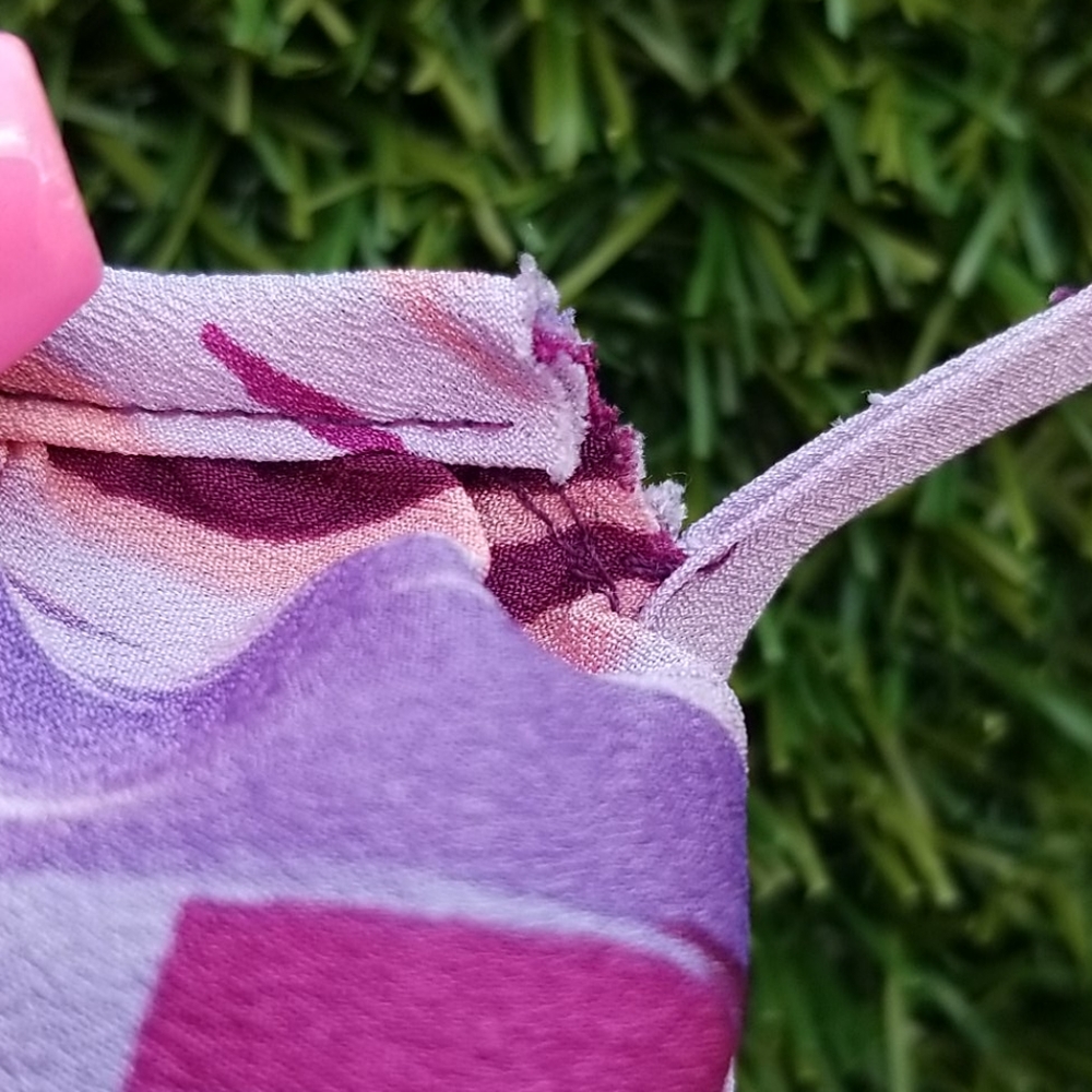 Fun Purple Plus Dress - Picture 5 of 7